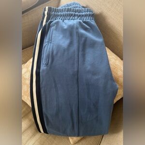 Women’s Blue Pant with Side Stripe